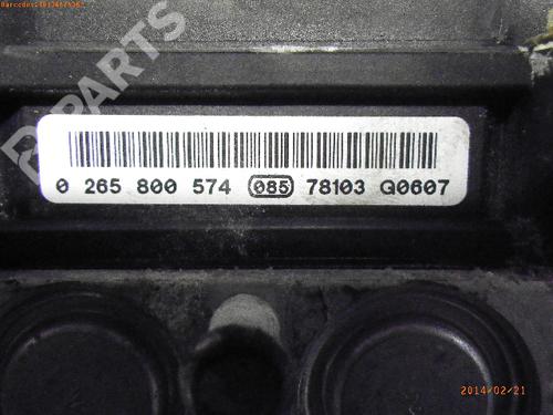 ABS pump NISSAN MICRA III (K12) 1.2 16V | BP290347M43 