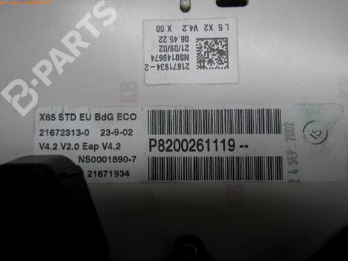 Instrument cluster RENAULT CLIO II (BB_, CB_) 1.2 (BB0A, BB0F, BB10, BB1K, BB28, BB2D, BB2H, CB0A,... | BP974911C47 