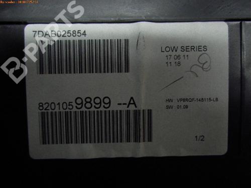 Instrument cluster RENAULT CLIO III (BR0/1, CR0/1) 1.2 16V (BR02, BR0J, BR11, CR02, CR0J, CR11) | BP976342C47 