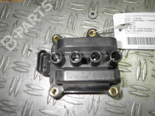 Bobine D'allumage RENAULT TWINGO II (CN0_) 1.2 16V (CN0K, CN0V, CN0A) (76 hp) 976367
