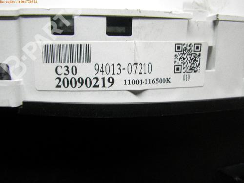 Instrument cluster KIA PICANTO I (SA) 1.1 | BP976566C47 