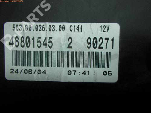 Used Instrument cluster FIAT PANDA (169_) 1.1 (169.AXA1A) (54 hp) 976688