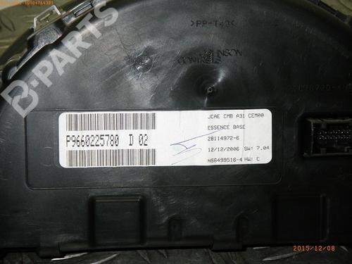 Instrument cluster CITROËN C2 (JM_) 1.1 | BP978058C47 