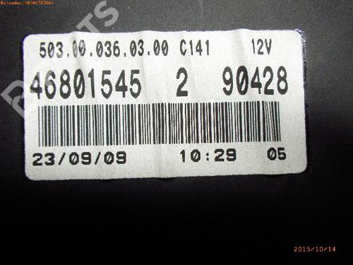 Instrument cluster FIAT PANDA (169_) 1.1 (169.AXA1A) | BP978749C47 