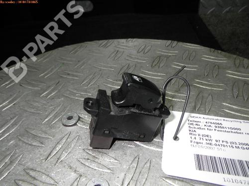 Used Right front window switch KIA RIO II (JB) 1.4 16V (97 hp) 978767