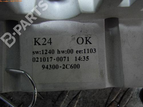 Instrument cluster HYUNDAI COUPE II (GK) 2.7 V6 | BP979133C47 