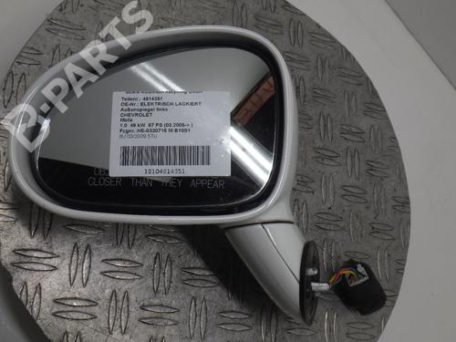 Used Left mirror CHEVROLET MATIZ (M200, M250) 1.0 (67 hp) 295686