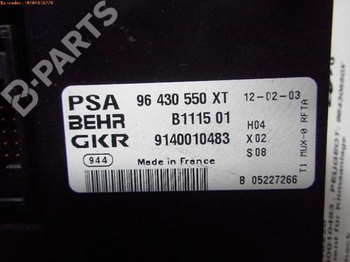 Climate control PEUGEOT 206 Hatchback (2A/C) 2.0 HDI 90 | BP980089I5 