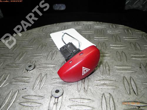 Used Warning switch PEUGEOT 206 Hatchback (2A/C) 1.1 i (60 hp) 980590