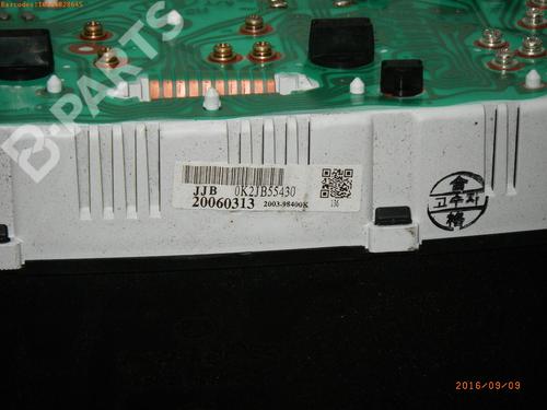 Instrument cluster KIA CARENS II MPV (FJ) 1.6 | BP980612C47 