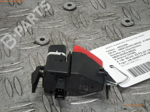 Warning switch MERCEDES-BENZ A-CLASS (W168) A 140 (168.031, 168.131) | BP980993I22 