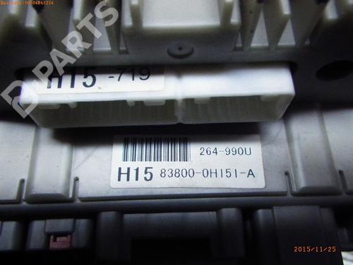 Kombinert Instrument CITROËN C1 (PM_, PN_) 1.0 | BP981627C47 