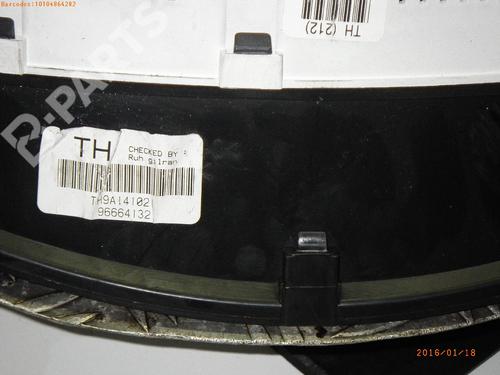 Instrument cluster CHEVROLET MATIZ (M200, M250) 1.0 | BP982589C47 