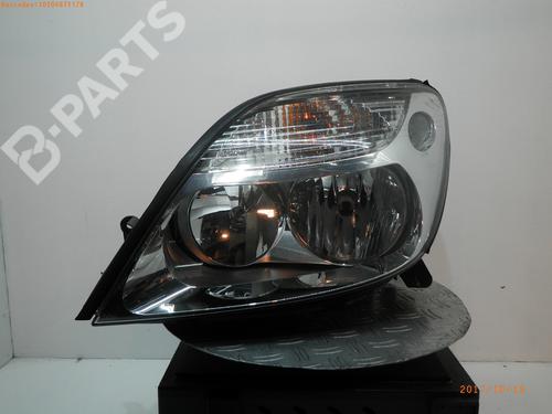 Used Left headlight RENAULT SCÉNIC I MPV (JA0/1_, FA0_) 1.6 (JA00, JA16, JA15, JA19, JA1V, JA2B, JA2C, JA0B,... (107 hp) 298338