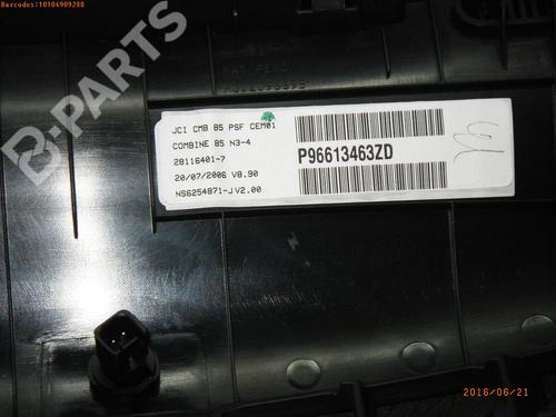 Instrument cluster CITROËN C4 I (LC_) 1.6 HDi | BP944048C47 