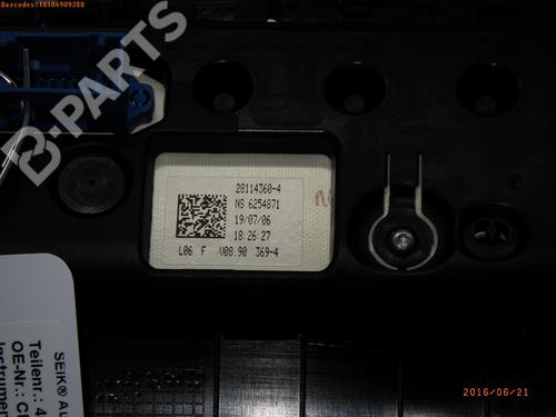 Instrument cluster CITROËN C4 I (LC_) 1.6 HDi | BP944048C47 