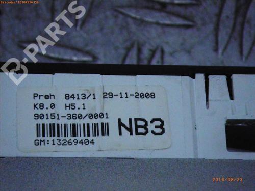 Climate control OPEL ASTRA H GTC (A04) 1.4 (L08) | BP945419I5 