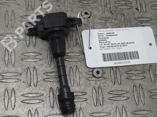 Used Ignition coil NISSAN MICRA III (K12) 1.2 16V (65 hp) 945631