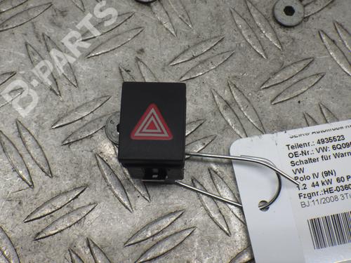 Used Warning switch VW POLO (9N_, 9A_) 1.2 (60 hp) 1267602