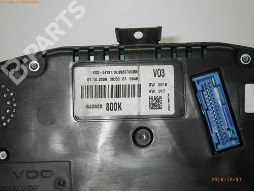 Instrument cluster SEAT IBIZA IV (6J5, 6P1) 1.6 | BP947014C47 