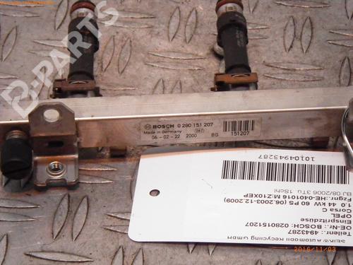 Injection rail OPEL CORSA C (X01) 1.0 (F08, F68) | BP1754502M98 
