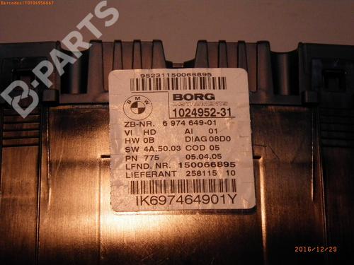 Instrument cluster BMW 1 (E87) 118 d | BP948735C47 