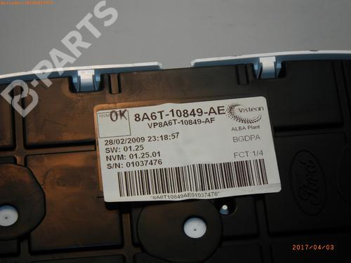 Instrument cluster FORD FIESTA VI (CB1, CCN) 1.6 Ti | BP952086C47 