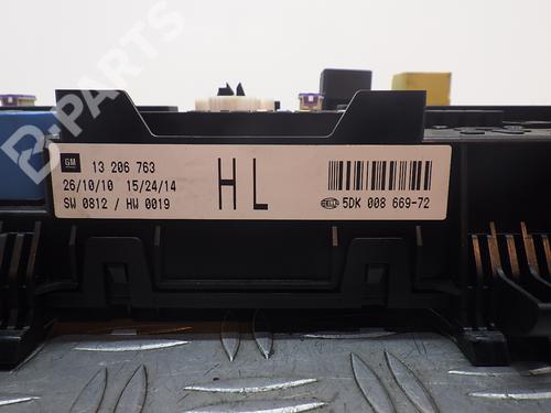 Fuse box OPEL ASTRA H (A04) 1.8 (L48) | BP1001448E1 
