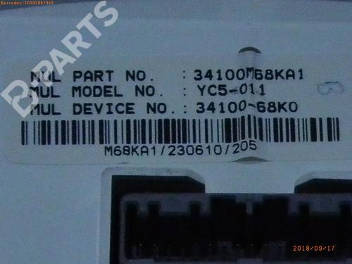 Instrument cluster NISSAN PIXO (UA0) 1.0 | BP1245506C47 
