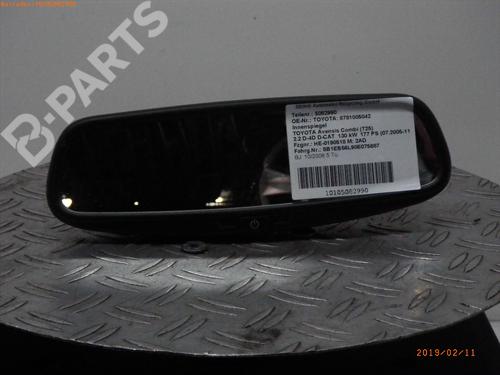 Used Rear mirror TOYOTA AVENSIS Estate (_T25_) 2.2 D-CAT (ADT251_, ADT251R) (177 hp) 1253647