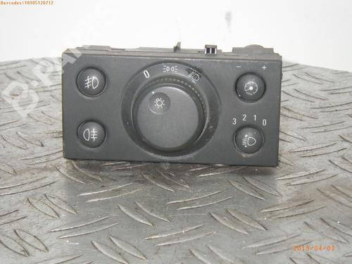 Used Headlight switch OPEL MERIVA A MPV (X03) 1.7 CDTI (E75) (100 hp) 1776247