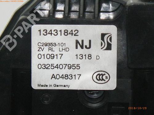 Rear left lock OPEL CORSA E (X15) 1.4 (08, 68) | BP2814380C100 