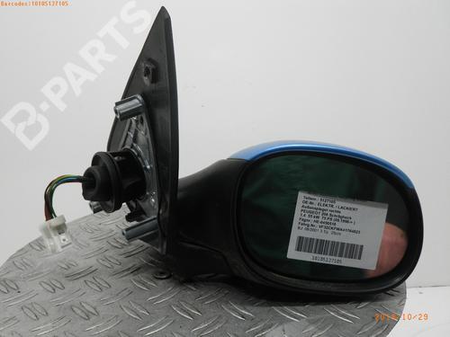 Used Right mirror PEUGEOT 206 Hatchback (2A/C) 1.4 i (75 hp) 1803722