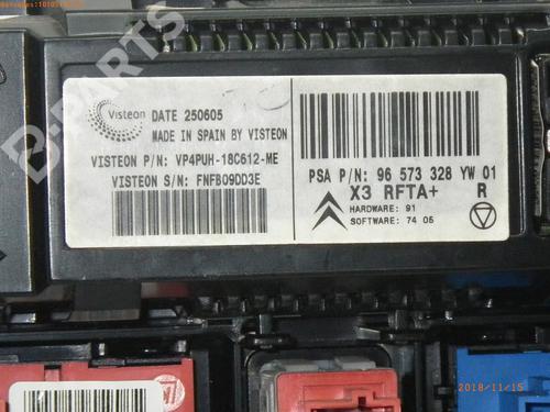 Climate control CITROËN C5 I (DC_) 2.0 16V HPi (DCRLZB) | BP1974600I5 