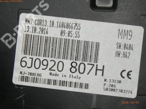 Instrument cluster SEAT IBIZA IV (6J5, 6P1) 1.2 TDI | BP2227144C47 