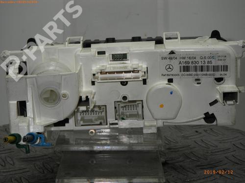 Climate control MERCEDES-BENZ A-CLASS (W169) A 180 CDI (169.007, 169.307) | BP2595986I5 