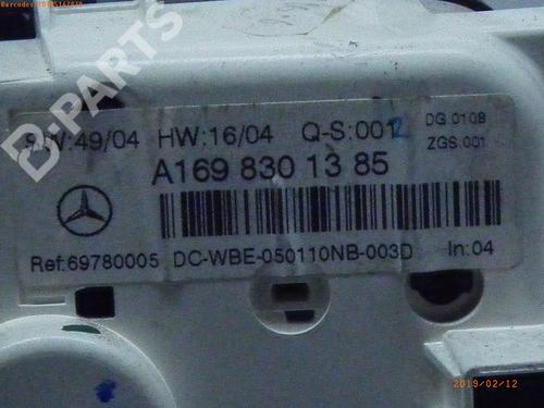 Climate control MERCEDES-BENZ A-CLASS (W169) A 180 CDI (169.007, 169.307) | BP2595986I5 
