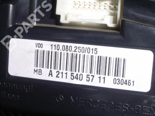 Instrument cluster MERCEDES-BENZ E-CLASS T-Model (S211) E 270 T CDI (211.216) | BP3504513C47 