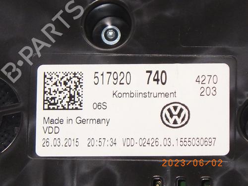 Instrument cluster VW GOLF SPORTSVAN VII (AM1, AN1) 1.2 TSI | BP13399555C47 