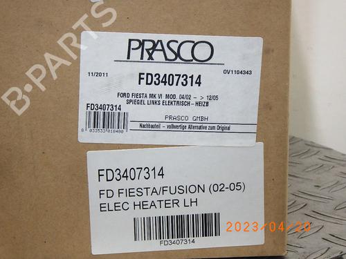 Left mirror FORD FIESTA V (JH_, JD_) 1.25 16V | BP275741C26 