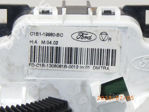 Climate control FORD FIESTA VI (CB1, CCN) 1.25 | BP13689859I5 