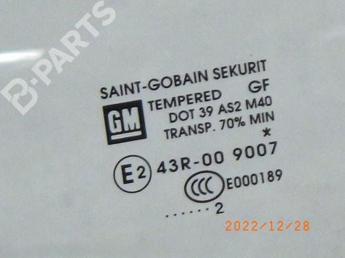 Front left door window OPEL CORSA D (S07) 1.2 (L08, L68) | BP11089005C18 