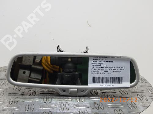 Used Rear mirror VW TOURAN (1T3) 1.6 TDI (90 hp) 11206883