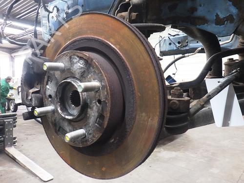 Used Left front steering knuckle MITSUBISHI MIRAGE / SPACE STAR VI Hatchback (A0_A) 1.2 (A03A) (80 hp) 19793171