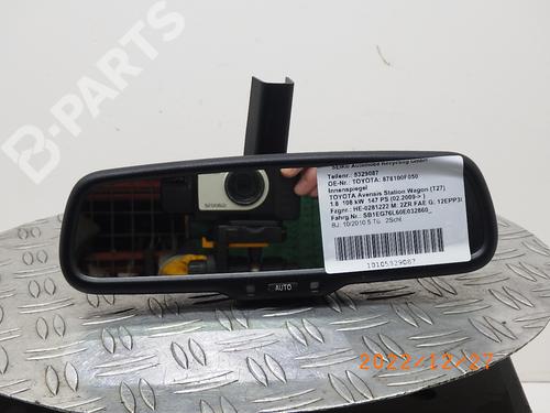 Used Rear mirror TOYOTA AVENSIS Estate (_T27_) 1.8 VVT-i (ZRT271_, ZRT271R) (147 hp) 11371436