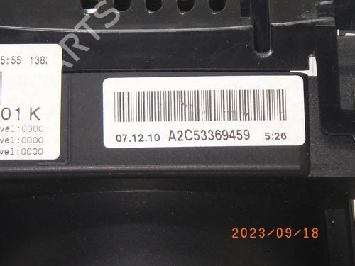 Instrument cluster MERCEDES-BENZ C-CLASS (W204) C 350 (204.056) | BP15284267C47 