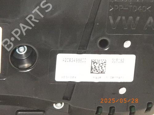 Instrument cluster VW GOLF VII (5G1, BQ1, BE1, BE2) 1.6 TDI | BP26301957C47