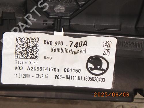 Instrument cluster SKODA FABIA III (NJ3) 1.0 | BP26527993C47 