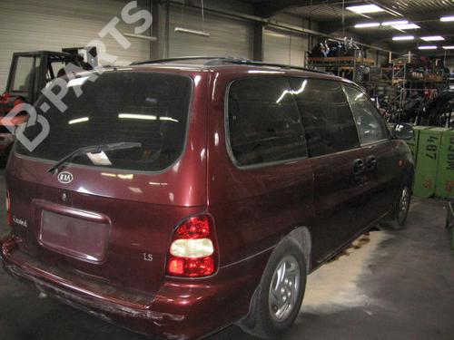 Used Rear bumper KIA CARNIVAL I (UP) 2.9 TDi (126 hp) 302757