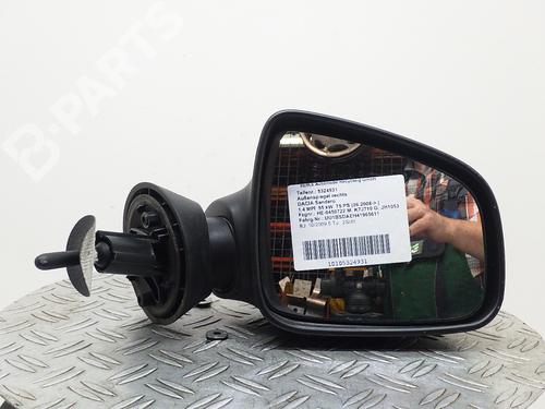 Right mirror DACIA SANDERO 1.4 (BS0C, BS0A, BS0G, BS1F, BS0E) (75 hp) 10205646